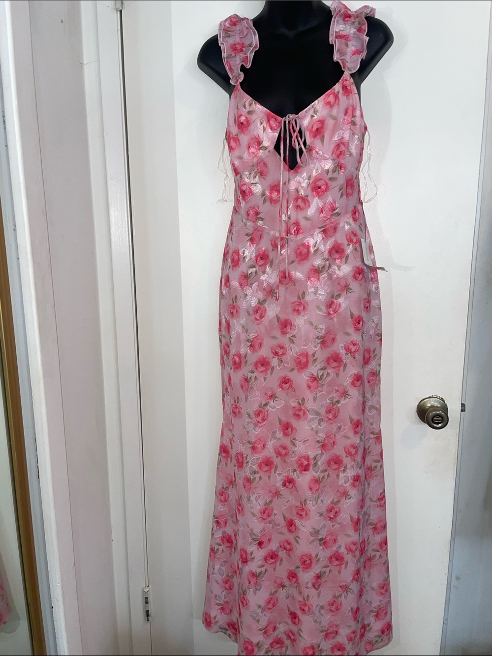 Maxi floral dress